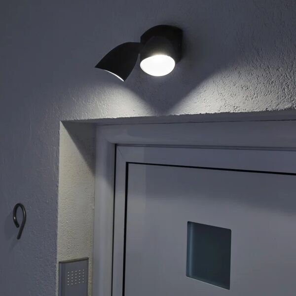 inspire applique led moderno da esterno nero