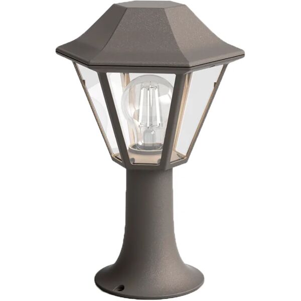 philips lampione da giardino, curassow h 30 cm, bronzo, ip44