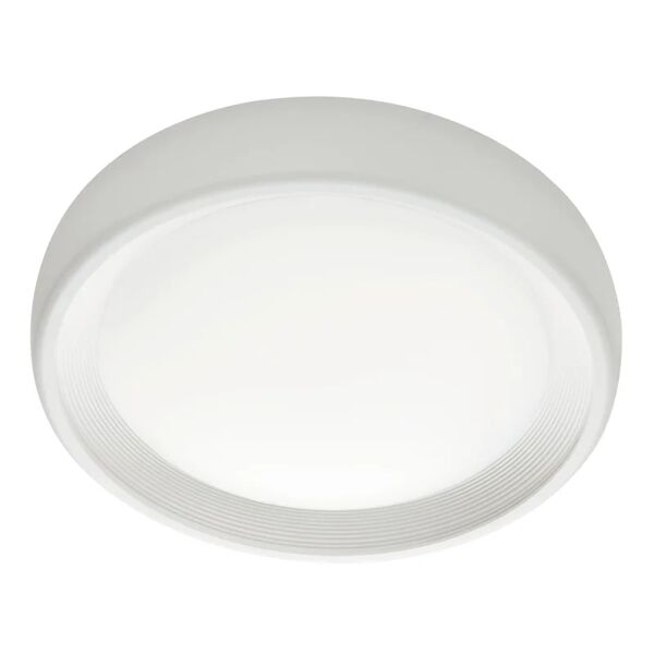 sovil plafoniera loft led  in alluminio, bianco, 8w 1420lm ip65