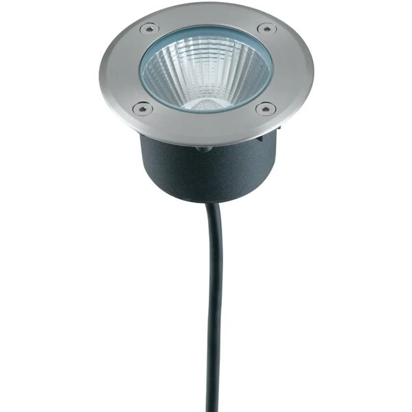 intec faretto da incasso da esterno tondo walk-r11 modulo led 10 x 14 cm 10w 800lm 1 x ip67