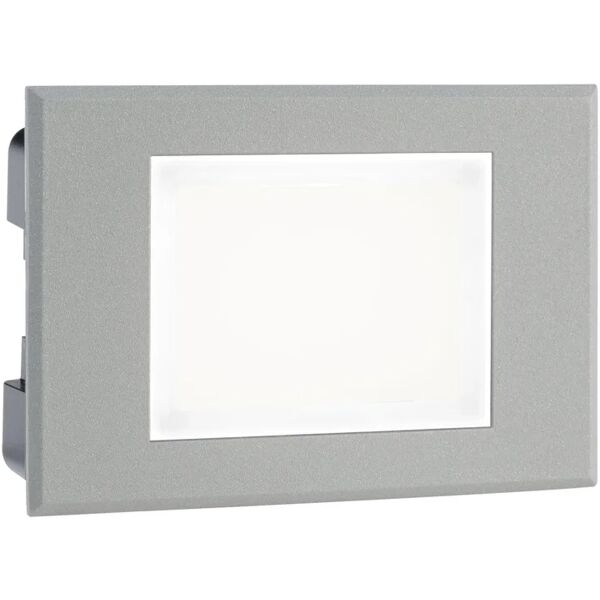 leroy merlin faretto da incasso da esterno rettangolare spina modulo led 3w 190lm 1 x ip65