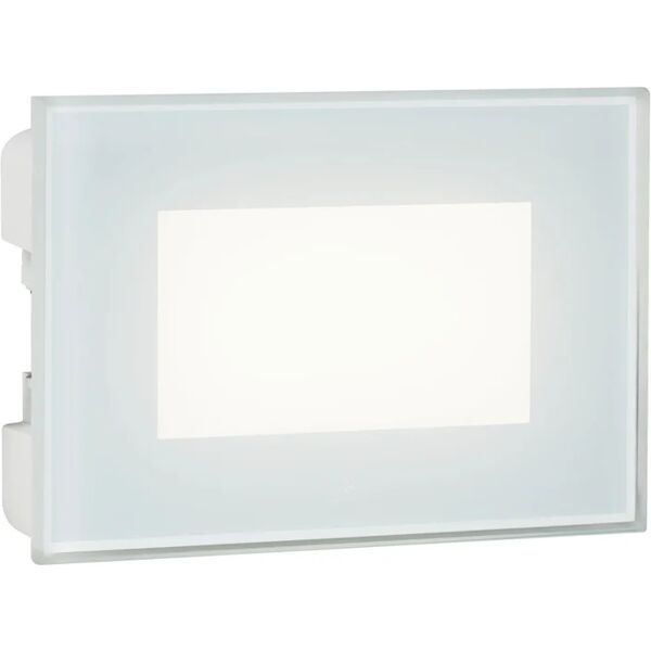 leroy merlin faretto da incasso da esterno rettangolare spina modulo led 3w 206lm 1 x ip65