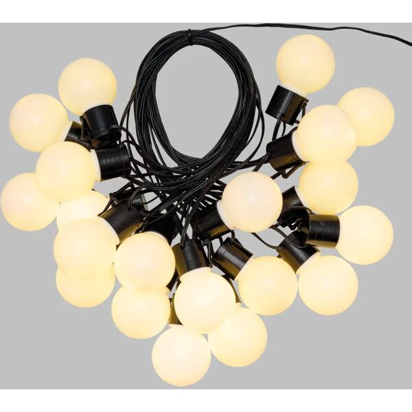 leroy merlin catena luminosa 20 lampadine led bianco caldo super 1 m