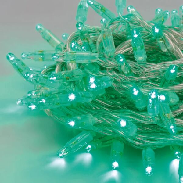 leroy merlin catena luminosa 96 lampadine led verde maxi 1 m