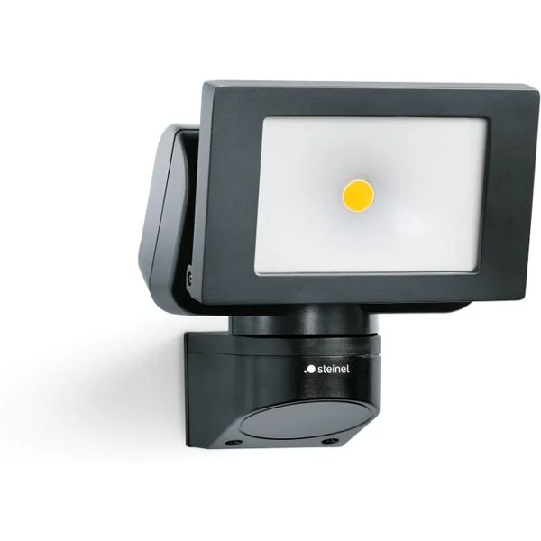 steinel faro da esterno ls 150 in alluminio, nero, modulo led 14.7w