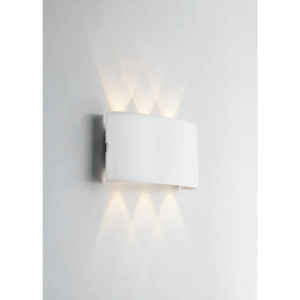 leroy merlin applique led moderno da esterno led-w-beetle bco bianco