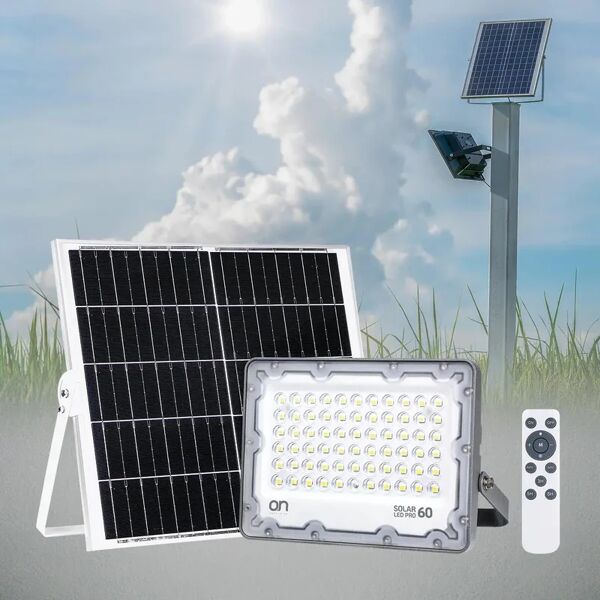 leroy merlin proiettore solare solar led pro 60