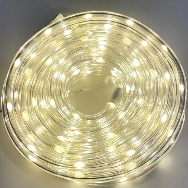 leroy merlin catena luminosa 400 lampadine led bianco freddo 20 m