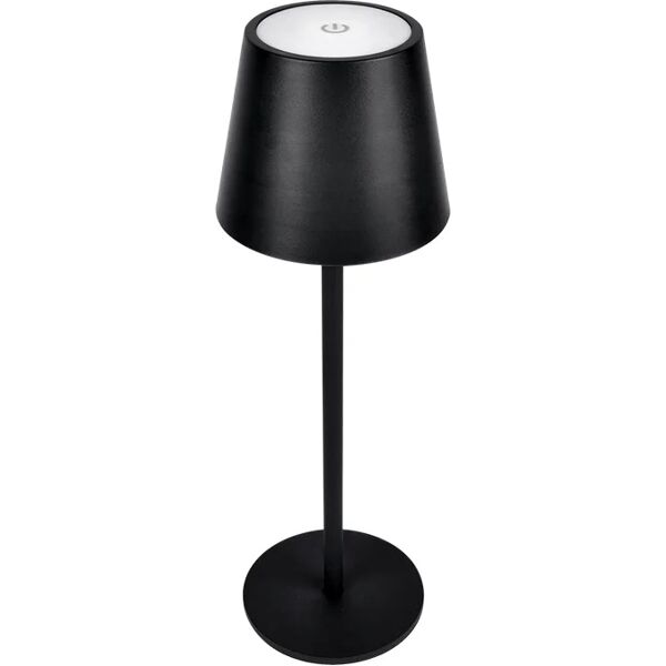 leroy merlin lampada da esterno thelma nera h 36 cm,in ferro, luce colore e intensità regolabile led 3w 280lm