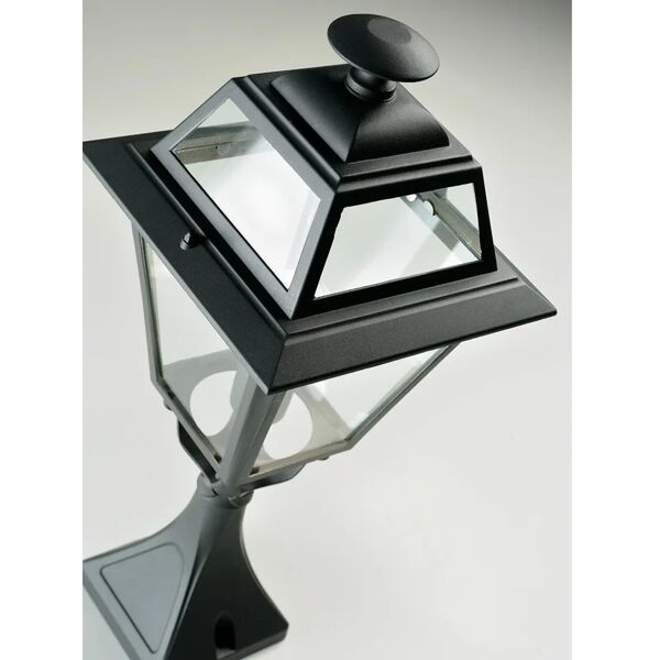 sovil lampada applique in alto colore grigio per esterno linea elegance livos