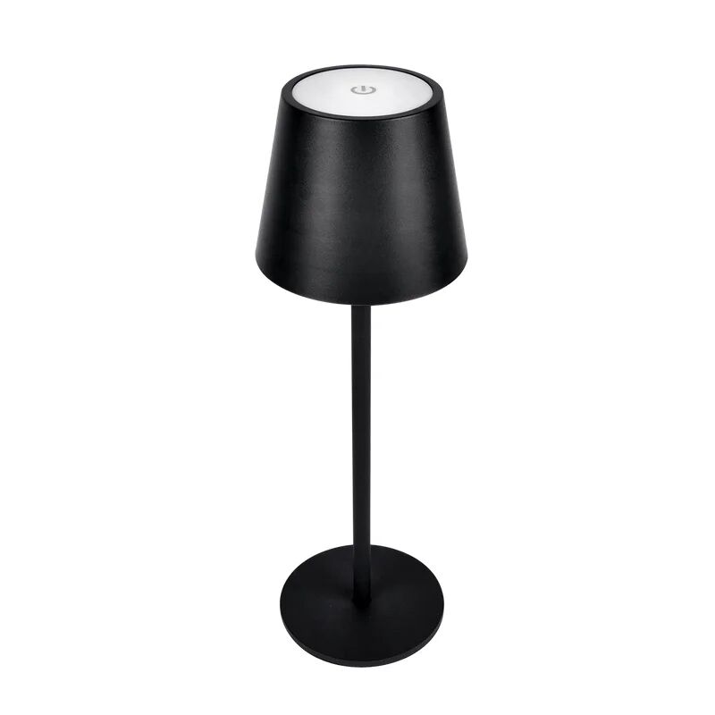 leroy merlin lampada da esterno thelma nera h 36 cm,in ferro, luce colore e intensità regolabile led 3w 280lm