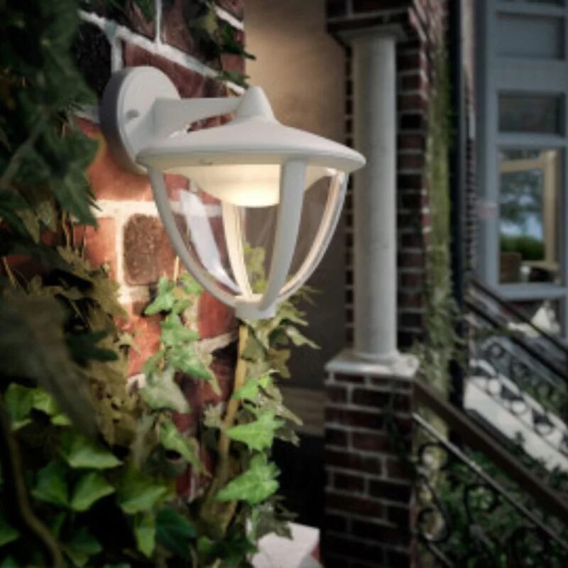 philips mygarden outdoor wall light white lampada da parete led