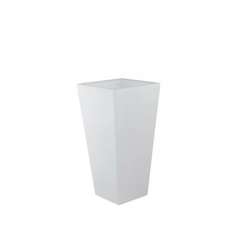 fan europe vaso led geco da esterno quadrato ricaricabile 4w rgb con telecomando 90 cm
