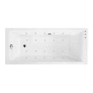 Leroy Merlin Vasca idromassaggio rettangolare bianco ,180, 80 cm, 16 bocchette,