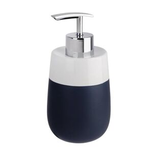 Wenko Dispenser Malta bianco-blu scuro in ceramica 0.29 l