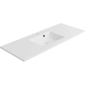 SENSEA Base per la vasca rettangolare Neo L 121 x P 48.5 x H 11.2 cm in resina bianco