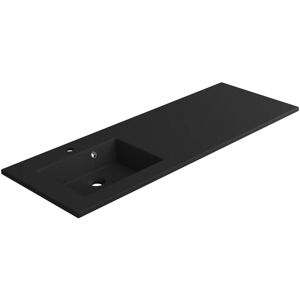 SENSEA Base per la vasca rettangolare Neo L 136 x P 48.5 x H 11.2 cm in resina nero