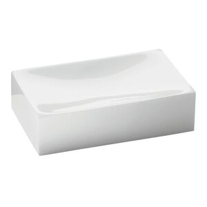 GEDY Porta sapone sofia bianco 10.9 cm x 2.9 cm in resina