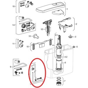 Geberit Rubinetto galleggiante silenzioso