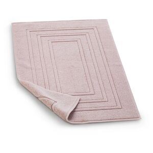 Leroy Merlin Tappeto bagno rettangolare in cotone rosa 100 x 62 cm