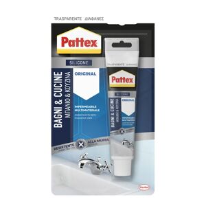 Pattex Silicone sigillante  Bagni&Cucine Original trasparente 50 ml
