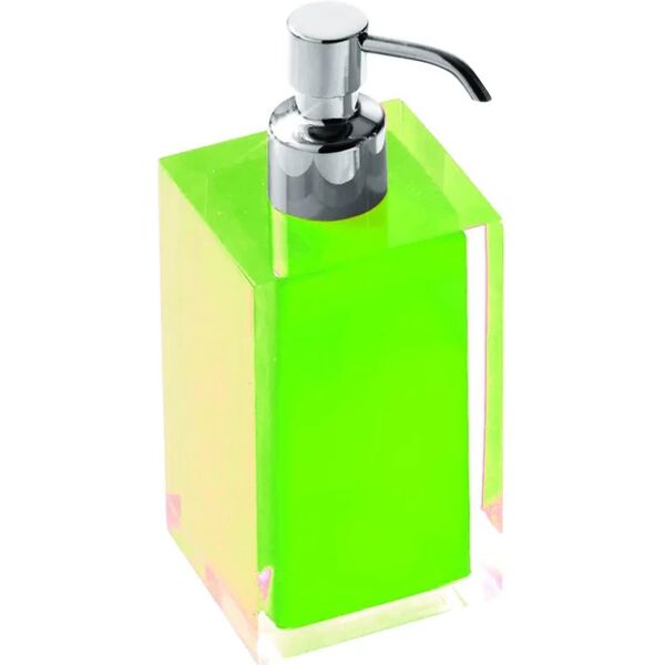 leroy merlin dispenser rainbow verde in resina 0.21 l