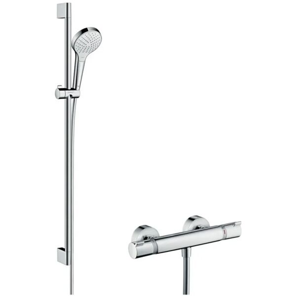 hansgrohe set doccia con rubinetto  croma select s 3 getti