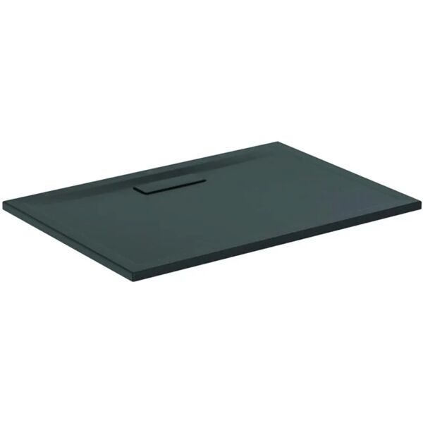 ideal standard piatto doccia  in acrilico ultra flat new 100 x 70 cm nero