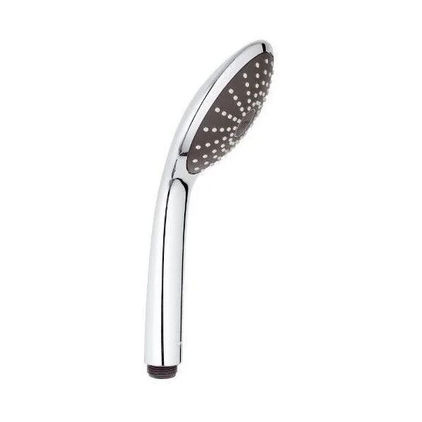 grohe vitalio joy 110 - manopola doccia ad un getto, 11 cm, con tecnologia water saving , cromo, 27316000