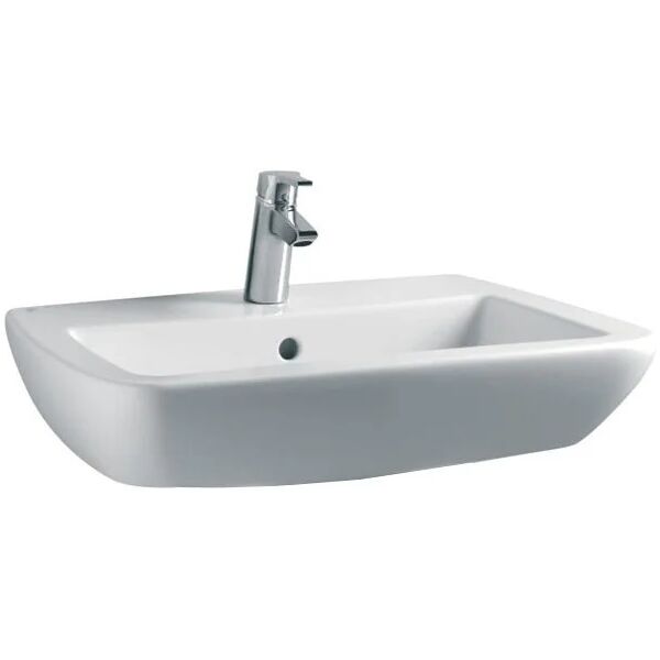 ideal standard 21 lavabo con foro centrale 68x52 bianco europa t015401