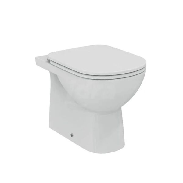 ideal standard ceramica dolomite gemma 2 wc vaso a pavimento filo parete, bianco j523101