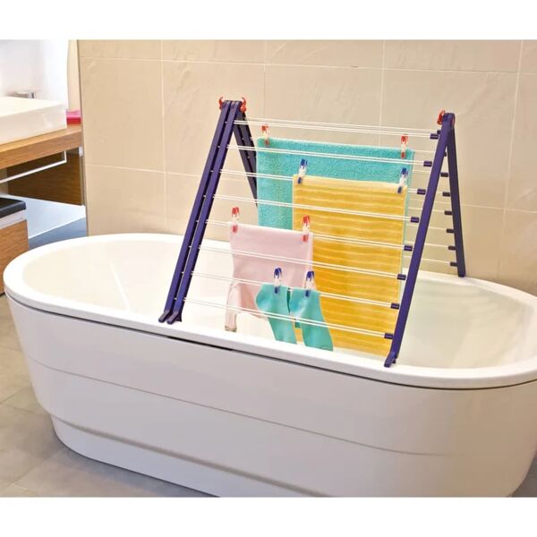 leifheit stendibiancheria per vasca bagno pegasus bath 190 estendibile