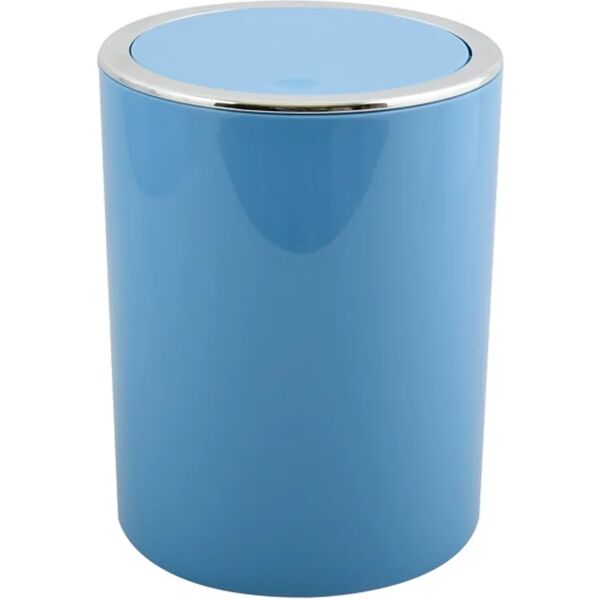 msv garbage cube  6l plastica kamaka in tavolozza blu 20,7 x 22 x 28,1 cm