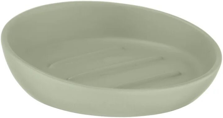 wenko porta sapone badi pistacchio 11.5 cm x 3 cm in ceramica