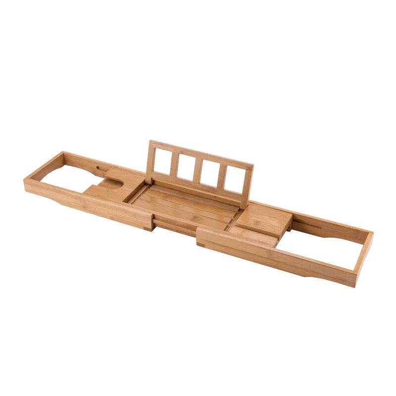 sensea organizer per doccia bamboo arancio