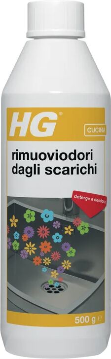 hg prodotto per la manutenzione delle fosse settiche  rimuoviodori dagli scarichi per cucina bagno wc e tubazione 0,5 kg