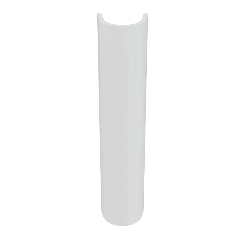 ideal standard colonna per lavabo alpha h 17.4 cm in ceramica bianco