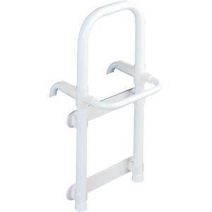 Wenko Barra di sostegno Secura in alluminio L 24.5 cm bianco