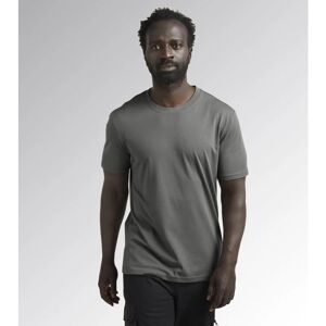 Diadora MAGLIA ESTIVA MC ATONY GRIGIO ACCIAIO 75070 - T-SHIRT  UTILITY - Taglia XXL