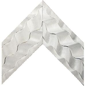 Leroy Merlin Asta per cornice Greta in legno grezzo argento 50 cm