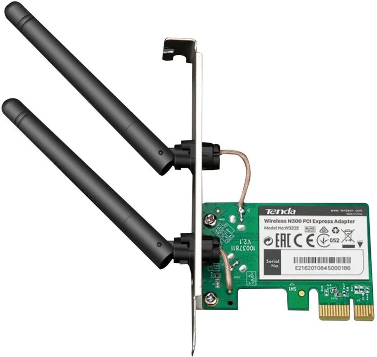 leroy merlin accessori per telefono, pc e rete w322e 300m pci-e wireless adapter