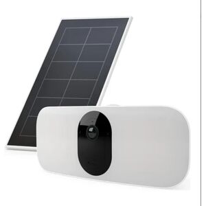 Arlo Telecamera di videosorveglianza connessa  Pro3 Floodlight + pannello solare, per interno e esterno