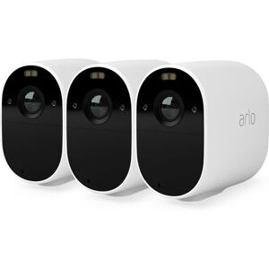 Arlo Kit di sorveglianza WiFi con 3 telecamere Essential Spotlight