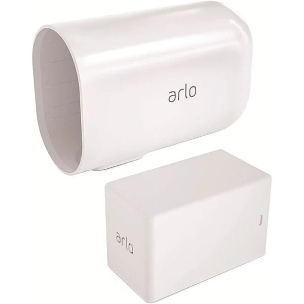 arlo caricabatterie per videocamera  batteria ricaricabile xl con scocca