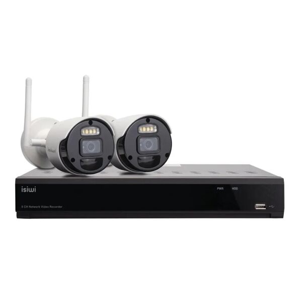 isiwi kit di videosorveglianza wireless  connect 2
