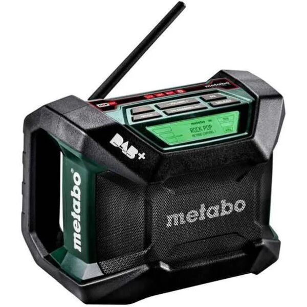 metabo caricabatterie radio 12-18 vr 12-18 dab bt - pick+mix (senza batteria)