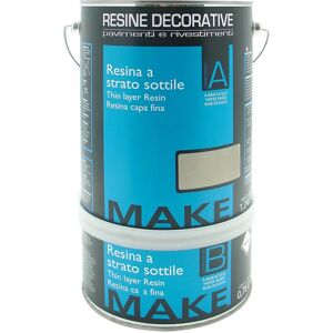 MAKE Resina epossidica Grigio Polvere  2 L beig