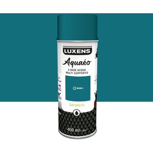 LUXENS Smalto spray  Aquaéo base acqua blu miami 1 satinato 0.4 L