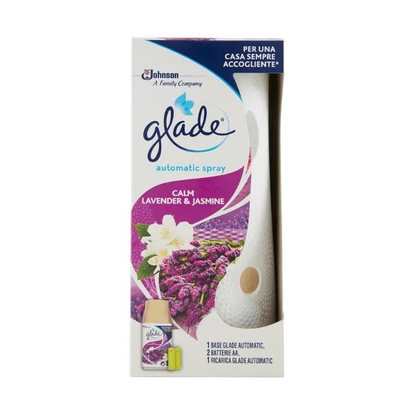 glade profumo per ambienti automatico spray fragranza lavanda e gelsomino 269 ml