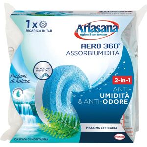 HENKEL Ricarica sali assorbiumidità  Ariasana Aero360°Tab Cascata di montagna alpino 450g